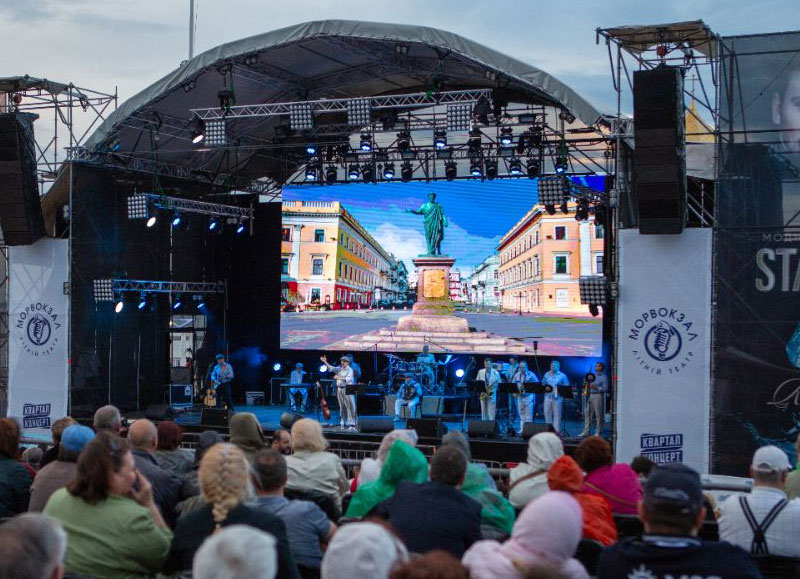 Outdoor stage LED screen Outdoor stage LED screen