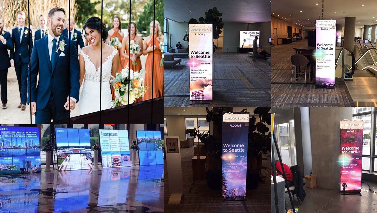 LED poster display projects