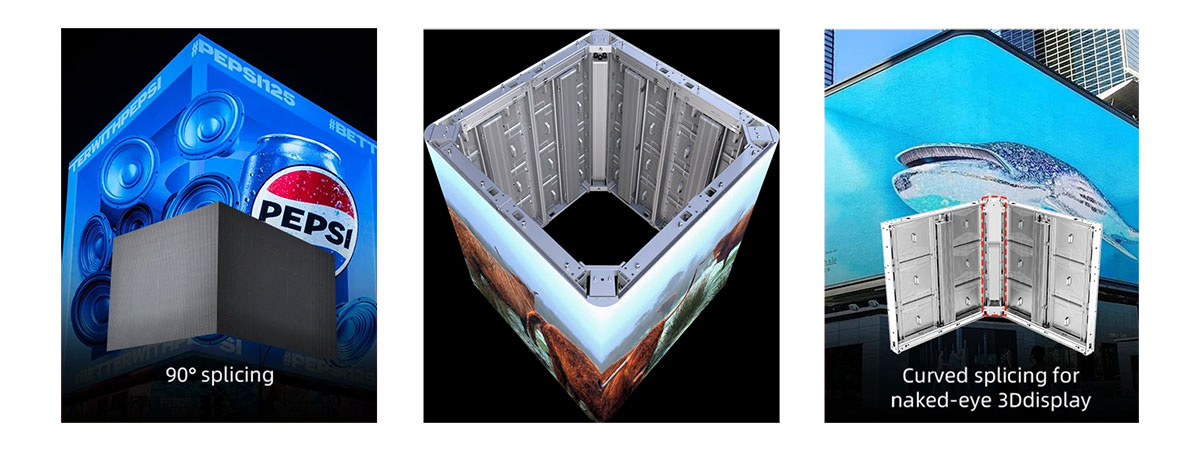 Curved outdoor LED screen Curved outdoor LED screen