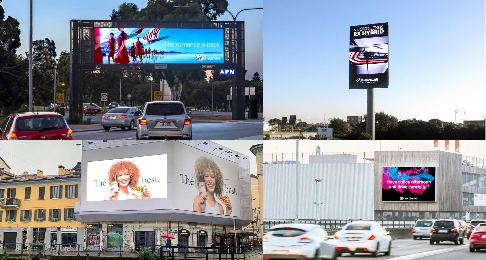Outdoor LED display projects