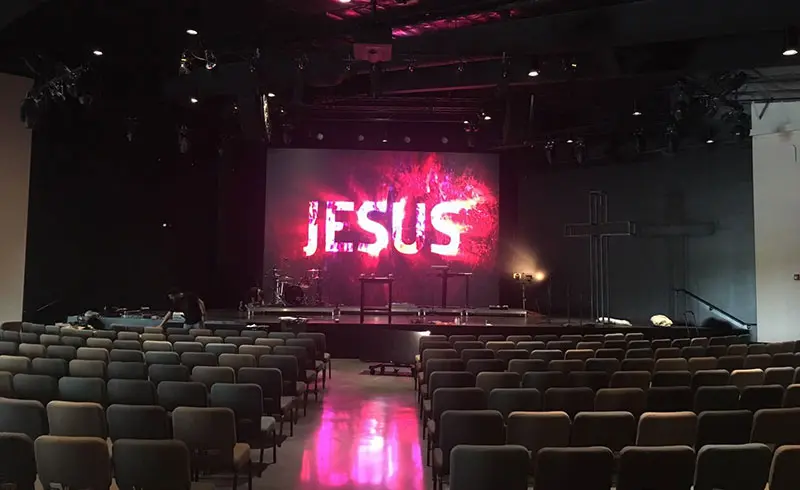 Church LED Wall