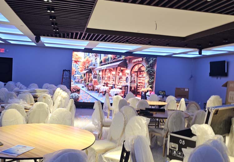 Rental LED display installation inspiration for events