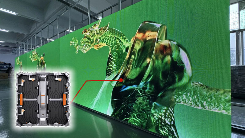Standard LED screen panel and cabinet size guide
