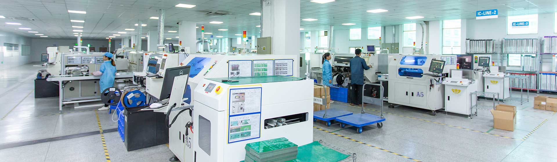 LED display production and factory tour