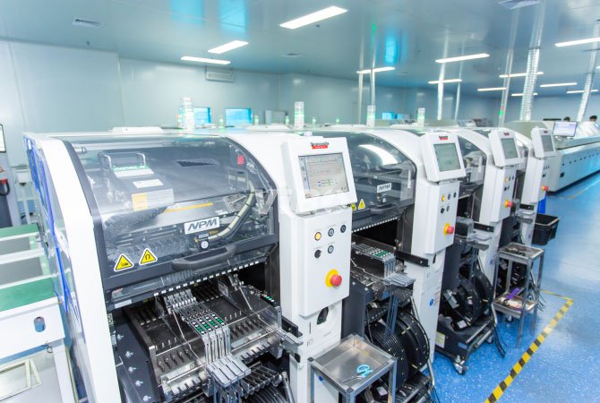 LED screen manufacturing facility