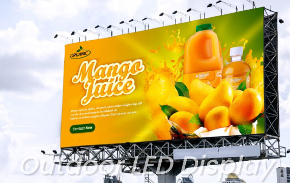 Outdoor LED display application