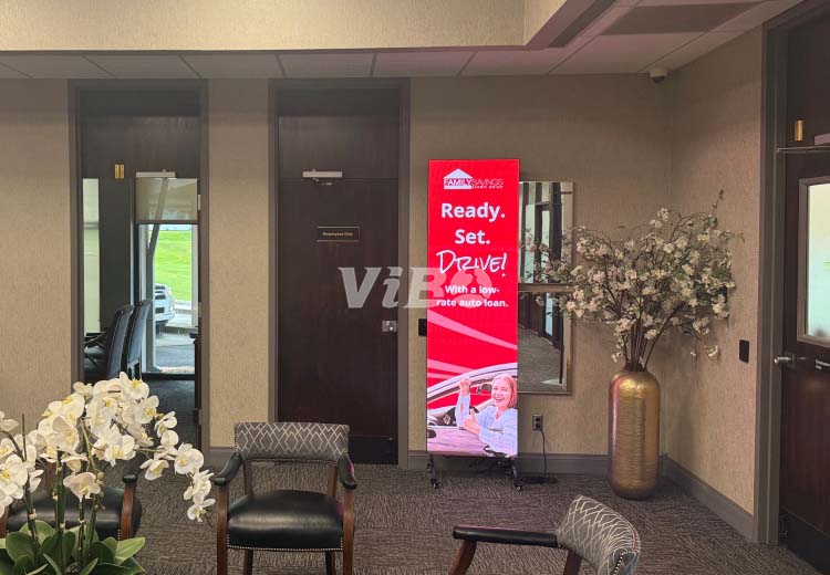 Indoor GOB LED poster display