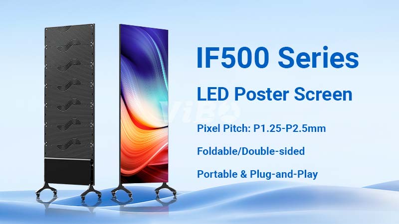 IF500 smart LED poster screen