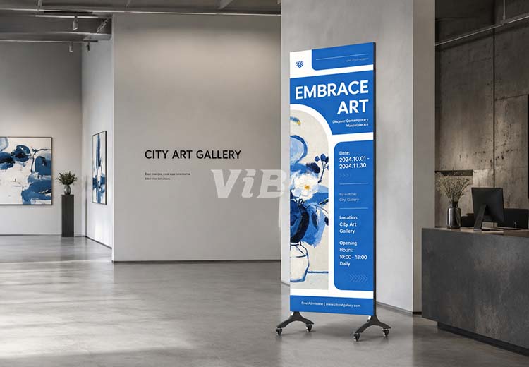 IF500 exhibition LED banner display