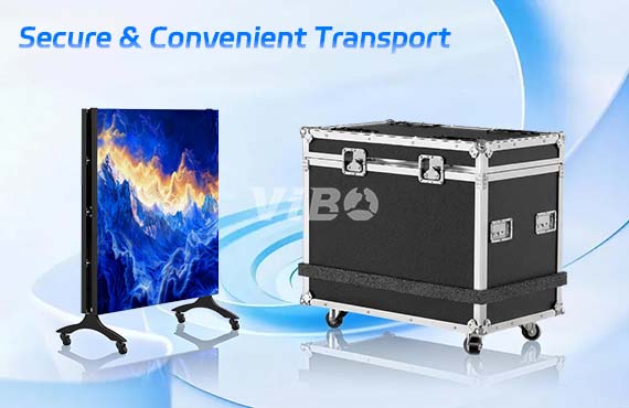 Flight case for IF500 foldable LED poster