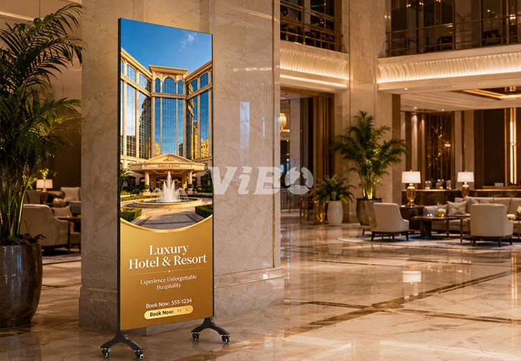 IF500 hotel LED display poster