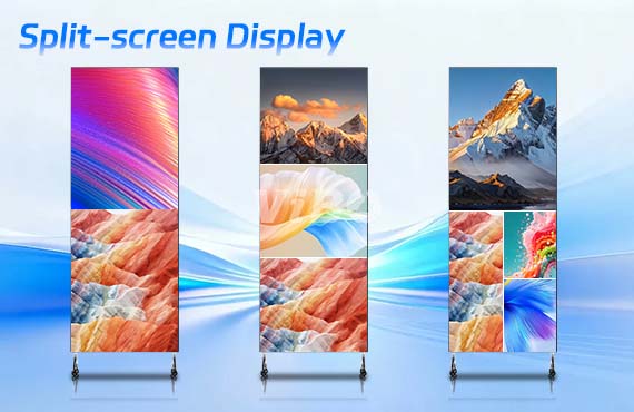 IF500 smart split-screen display