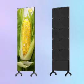 Portable digital LED poster display