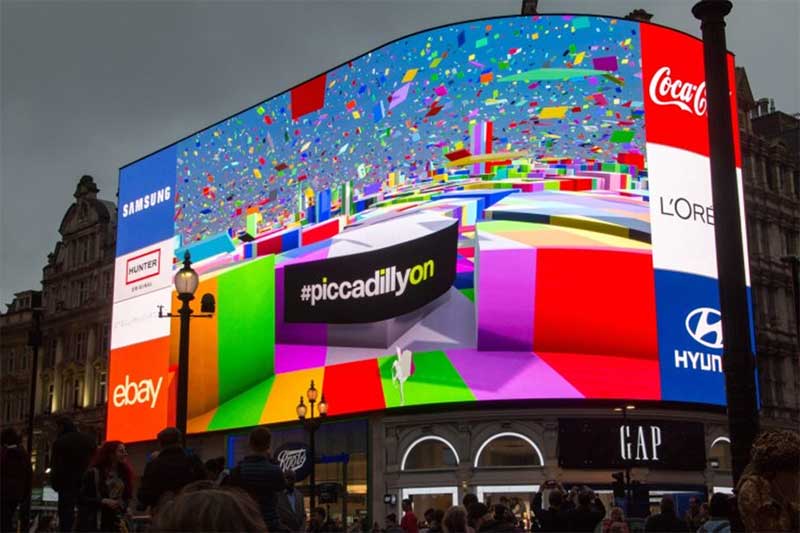 Outdoor advertising LED screen solution