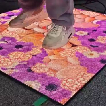 Commercial interactive LED floor
