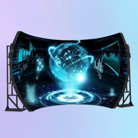 Flexible creative LED display module