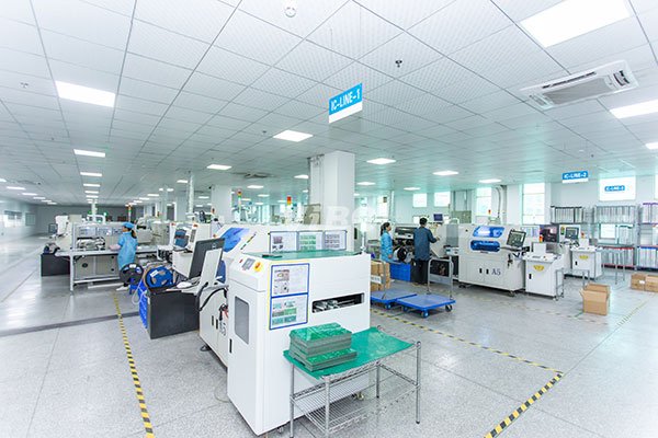 LED display IC production line