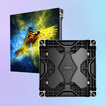 Interactive LED floor display