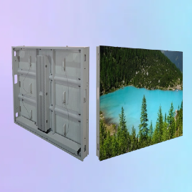 Large-format outdoor LED display panel