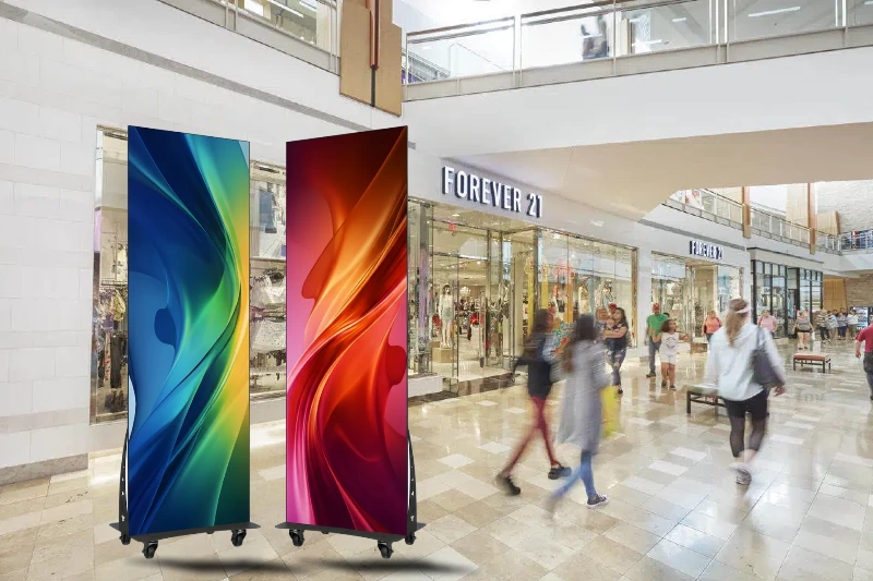 Portable LED video wall solution
