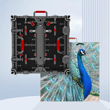 Fine pitch rental LED display cabinet