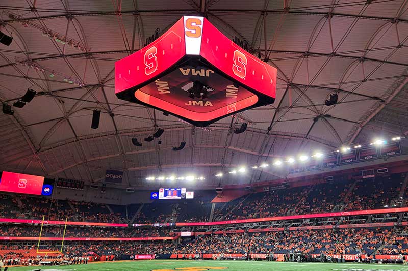 Arena LED scoreboard solution
