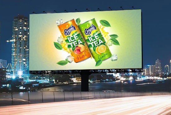 Outdoor LED display solution installation