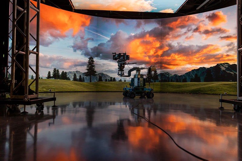 Virtual production LED wall solution